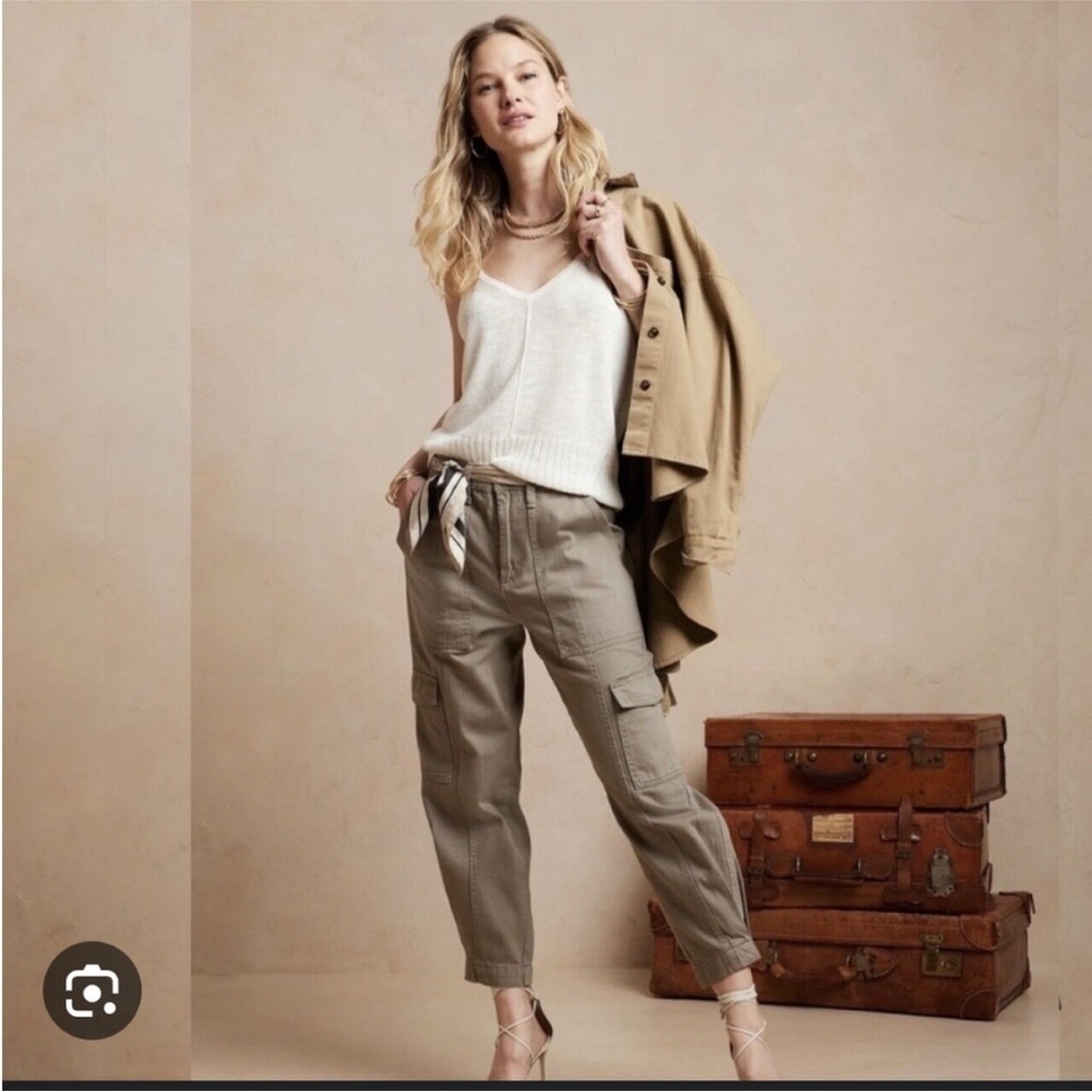 Banana republic utility cargo pants